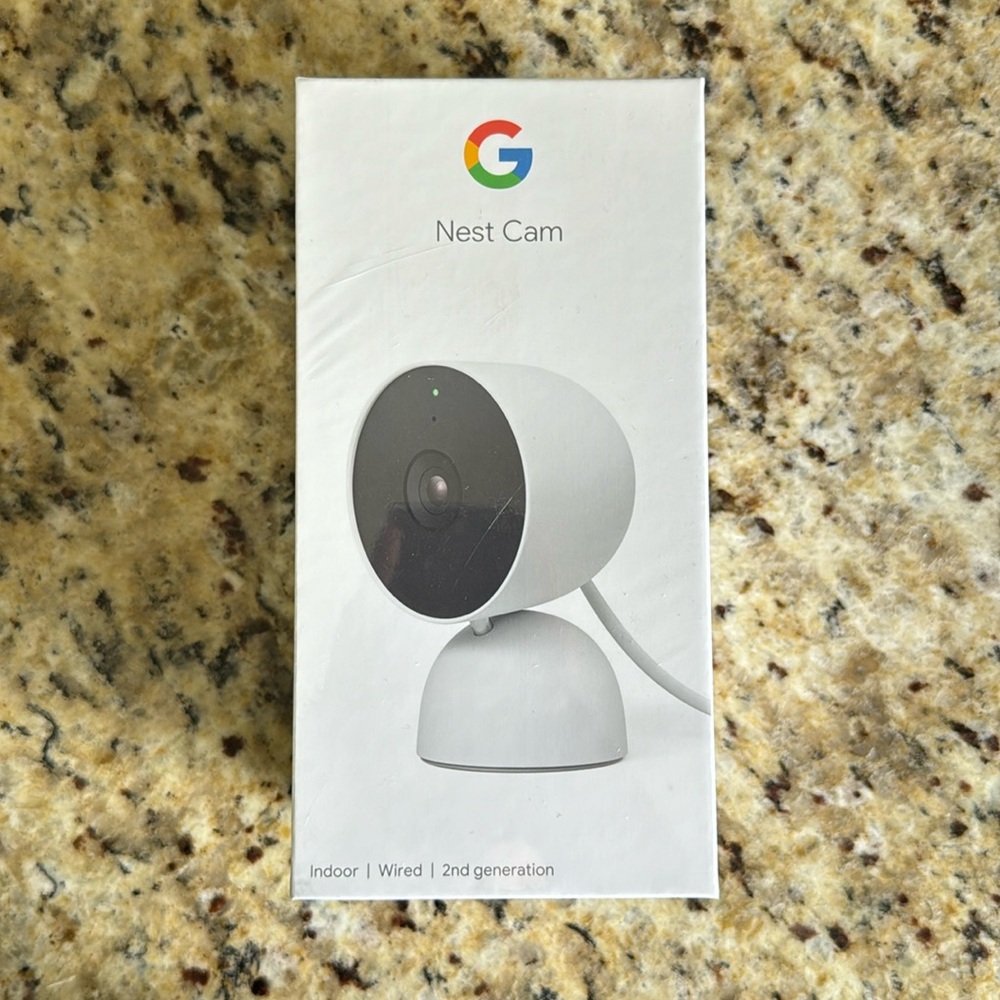 Google Nest Cam Indoor Wired 2nd Gen